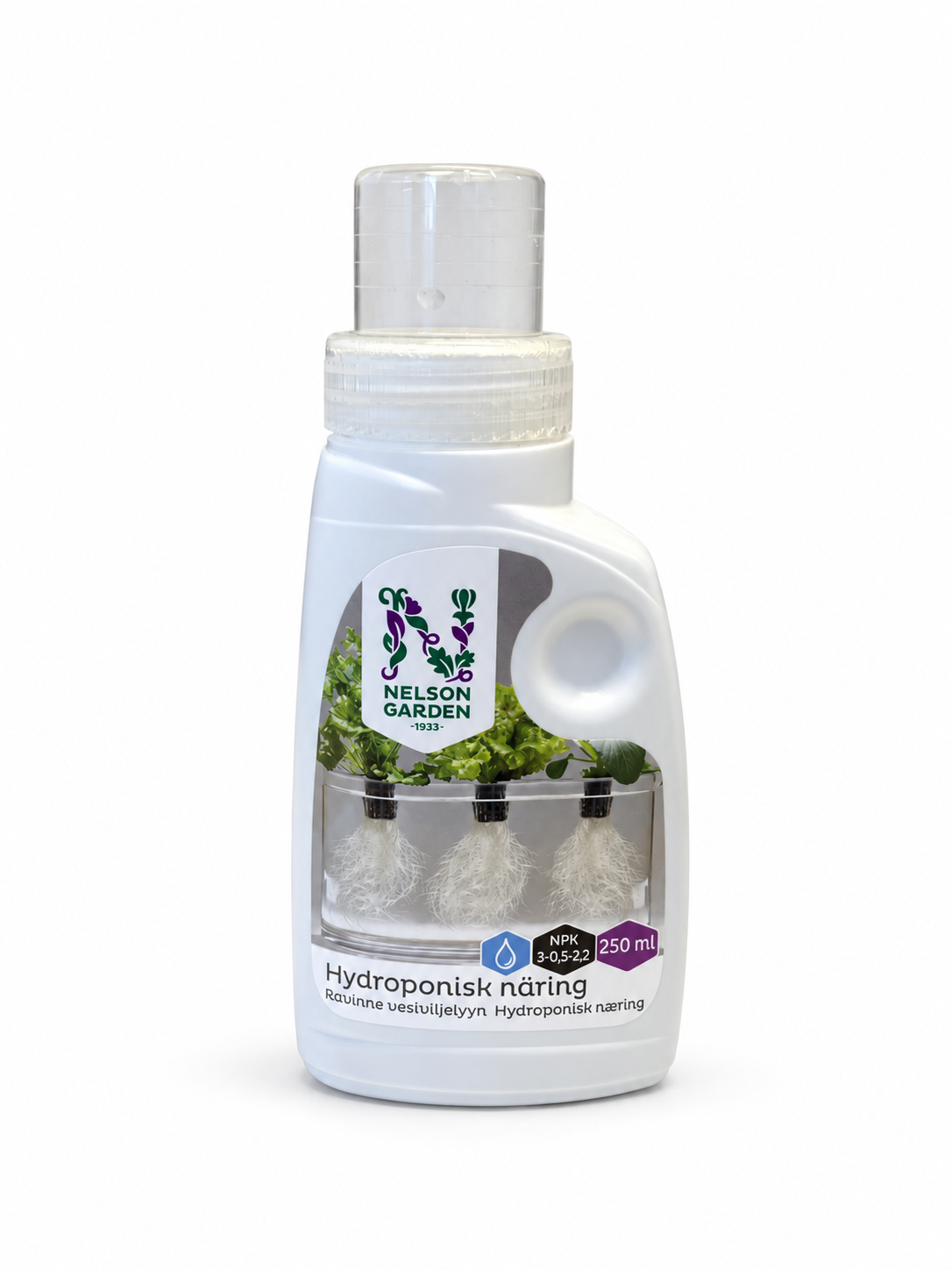 Hydroponisk næring 250 ml fra Nelson Garden