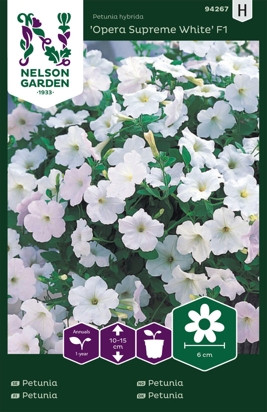 Petunia (Opera Supreme White)